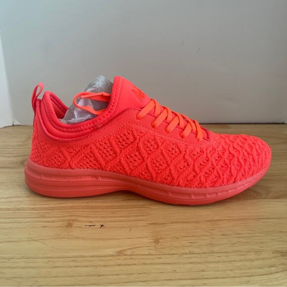 APL Women’s Techloom Phantom Impulse Red Sneaker Shoe - Picture 7 of 15